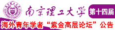 我和美女日逼的视频南京理工大学第十四届海外青年学者紫金论坛诚邀海内外英才！